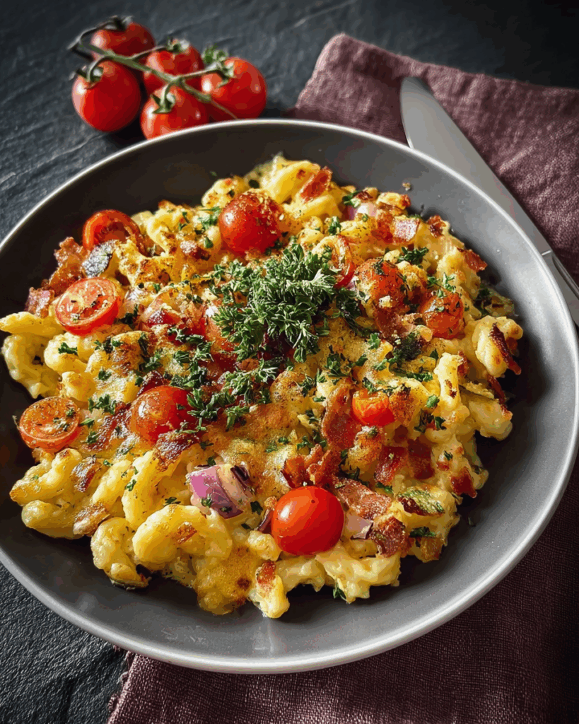 Spätzle-Auflauf mit Gemüse – Ein schnelles und einfaches Rezept für jeden Tag