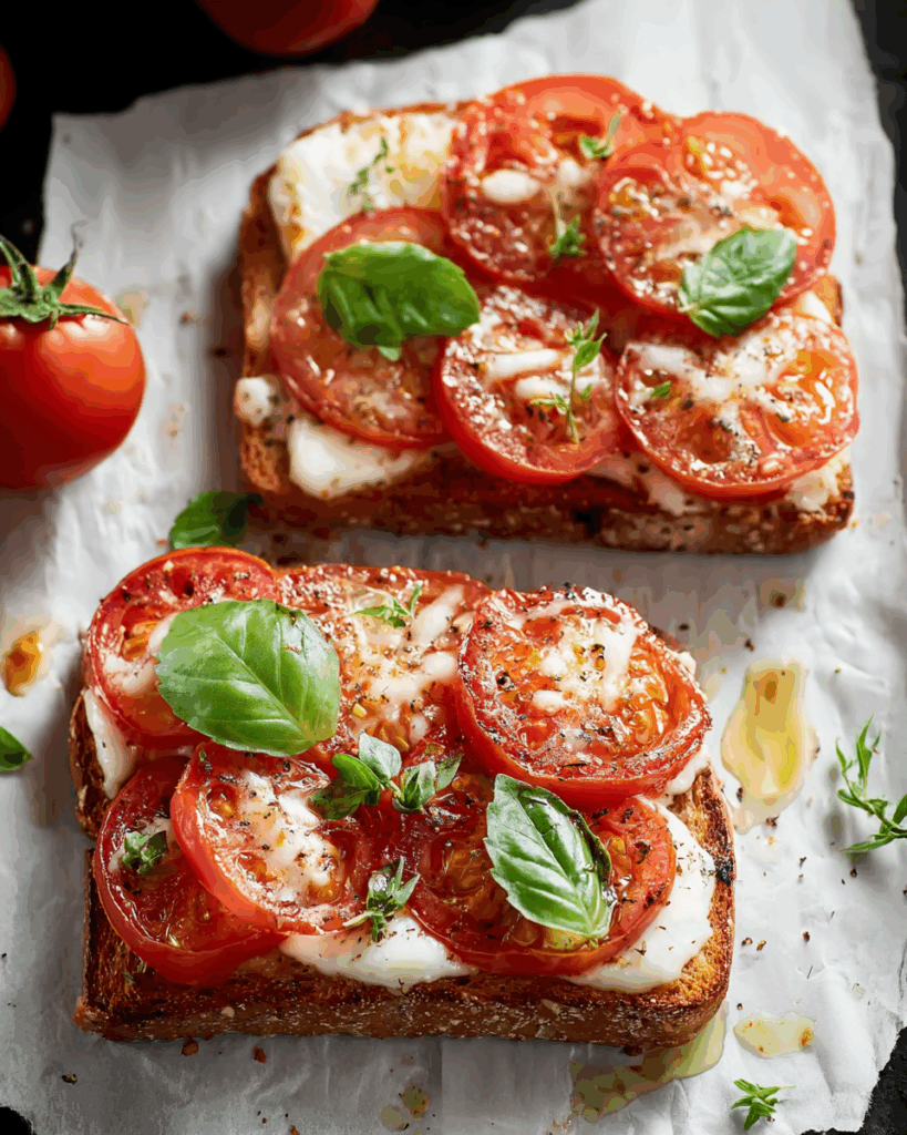 Tomaten-Mozzarella-Toast – Ein italienischer Klassiker für jeden Anlass