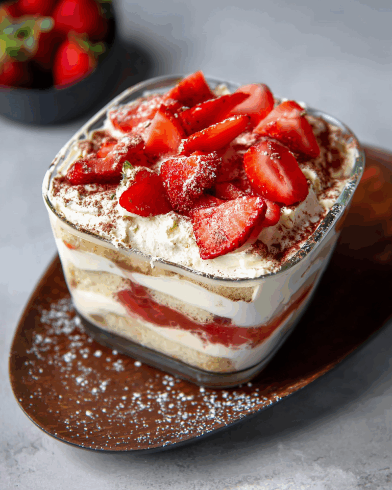 Spaghettieis-Tiramisu – Ein erfrischendes Dessert für heiße Tage