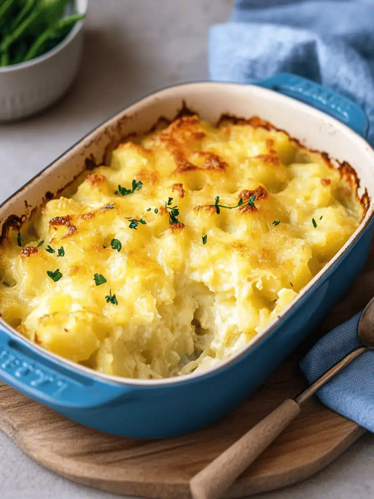 Cauliflower casserole with potatoes – quick and easy casserole recipe