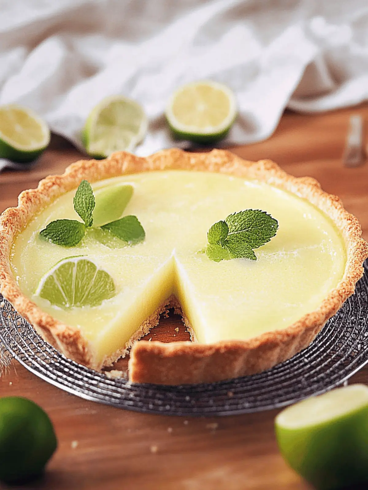 Fruchtige Limettentarte für den perfekten Genuss 3 Fruchtige Limettentarte