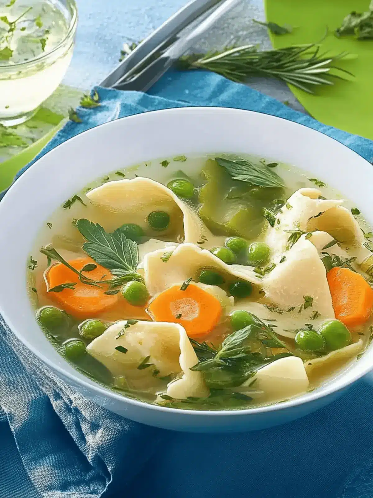 Köstliche Tortellini-Suppe für schnelle Abende 2 Tortellini-Suppe