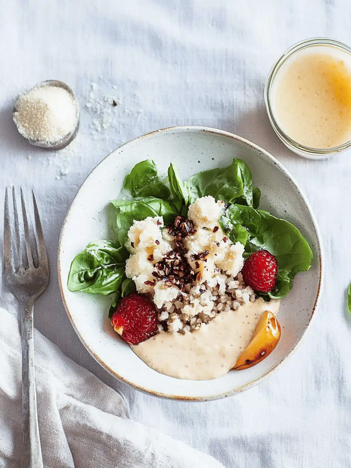 Superfood Salat mit Quinoa und Walnüssen 4 Superfood Salat