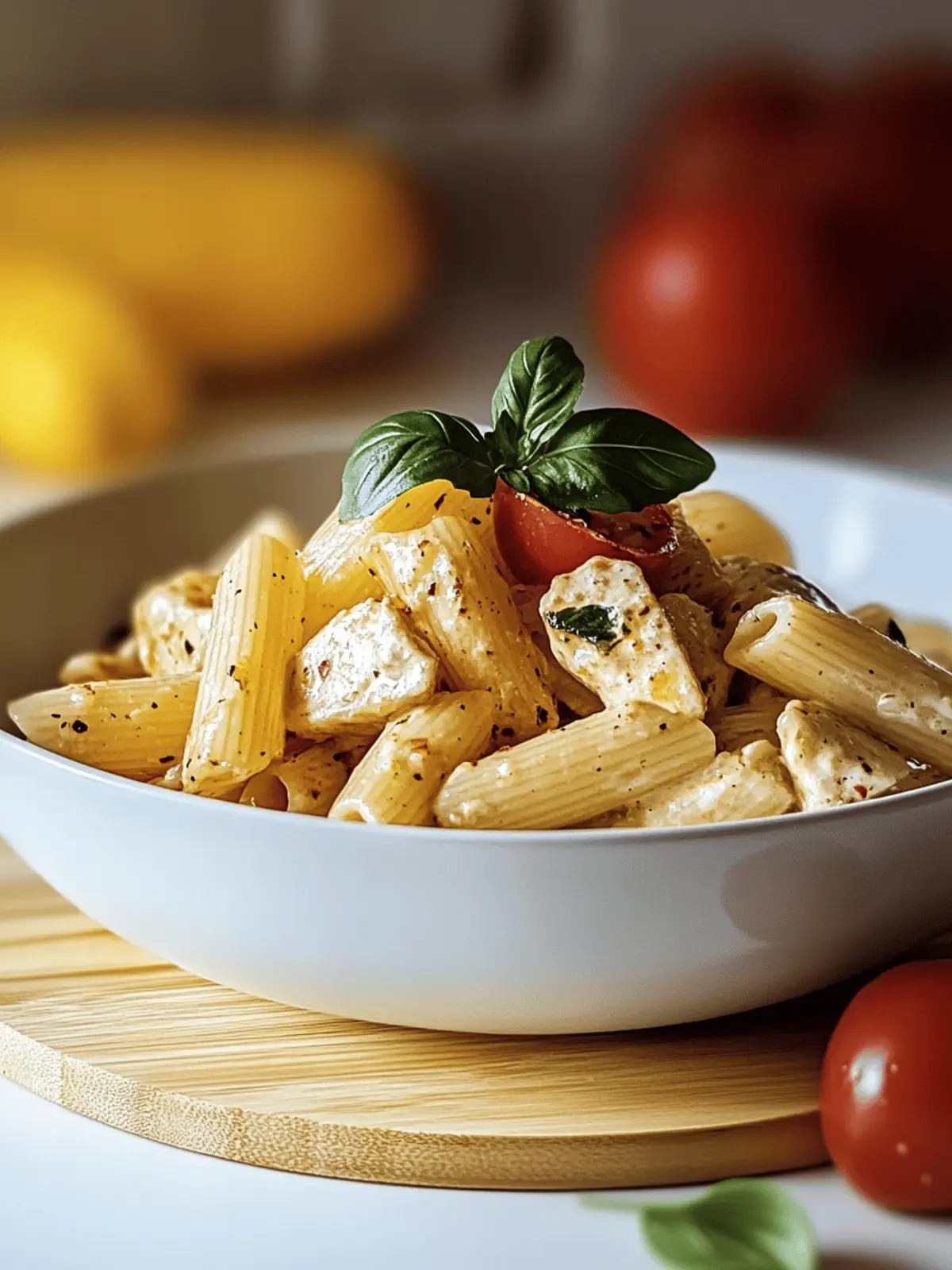 Honig-Pfeffer-Hähnchen-Pasta