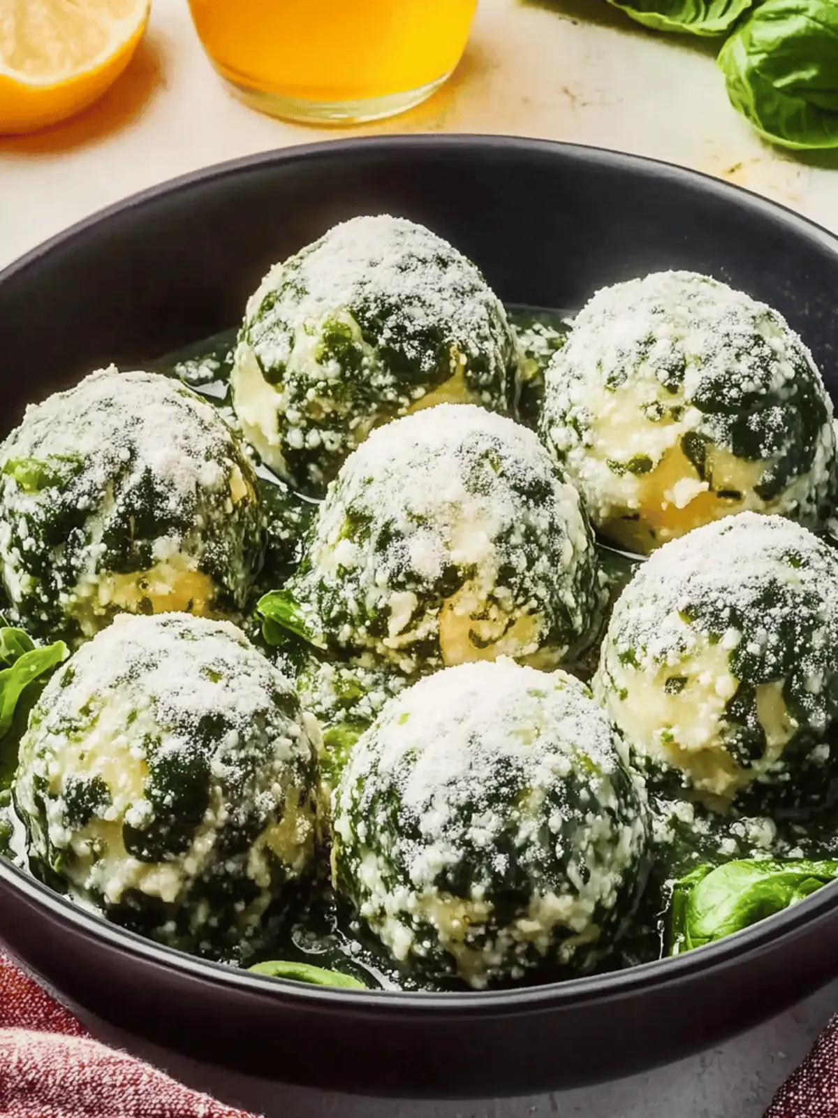 Leckere Spinatknödel einfach selbst machen 4 Leckere Spinatknödel selber machen