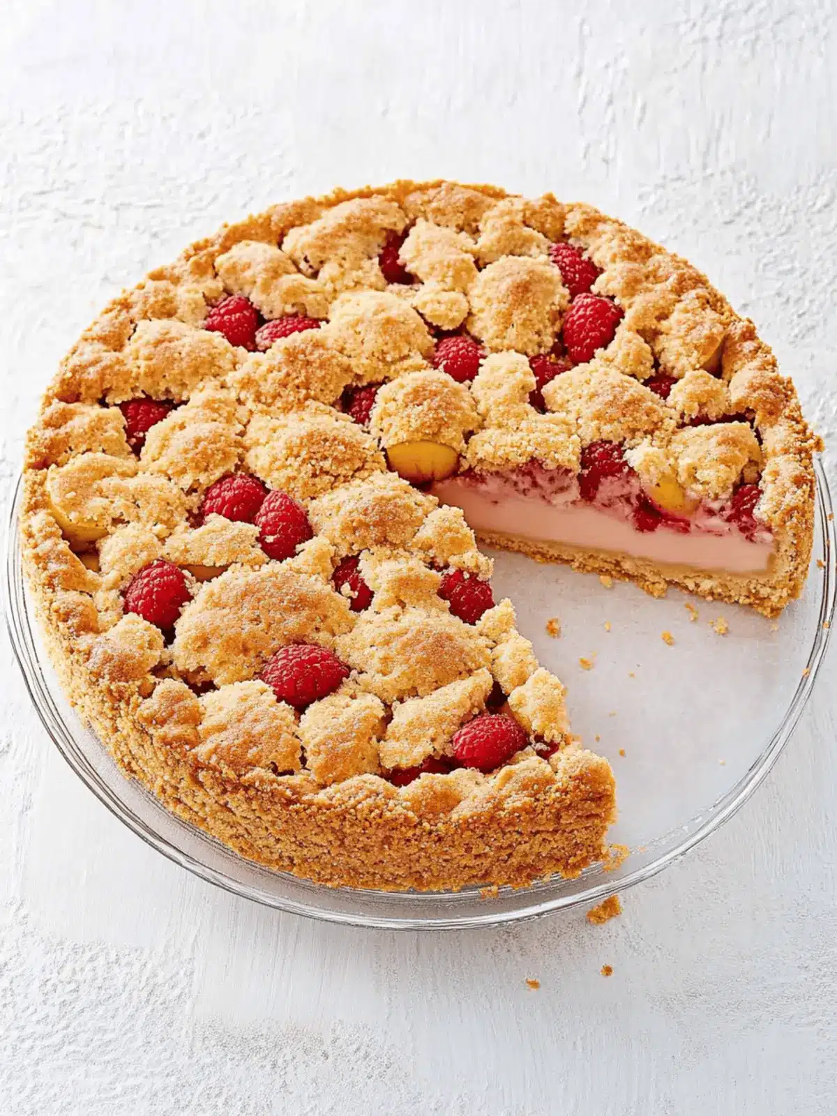 Plum cake with butter-cinnamon streusel