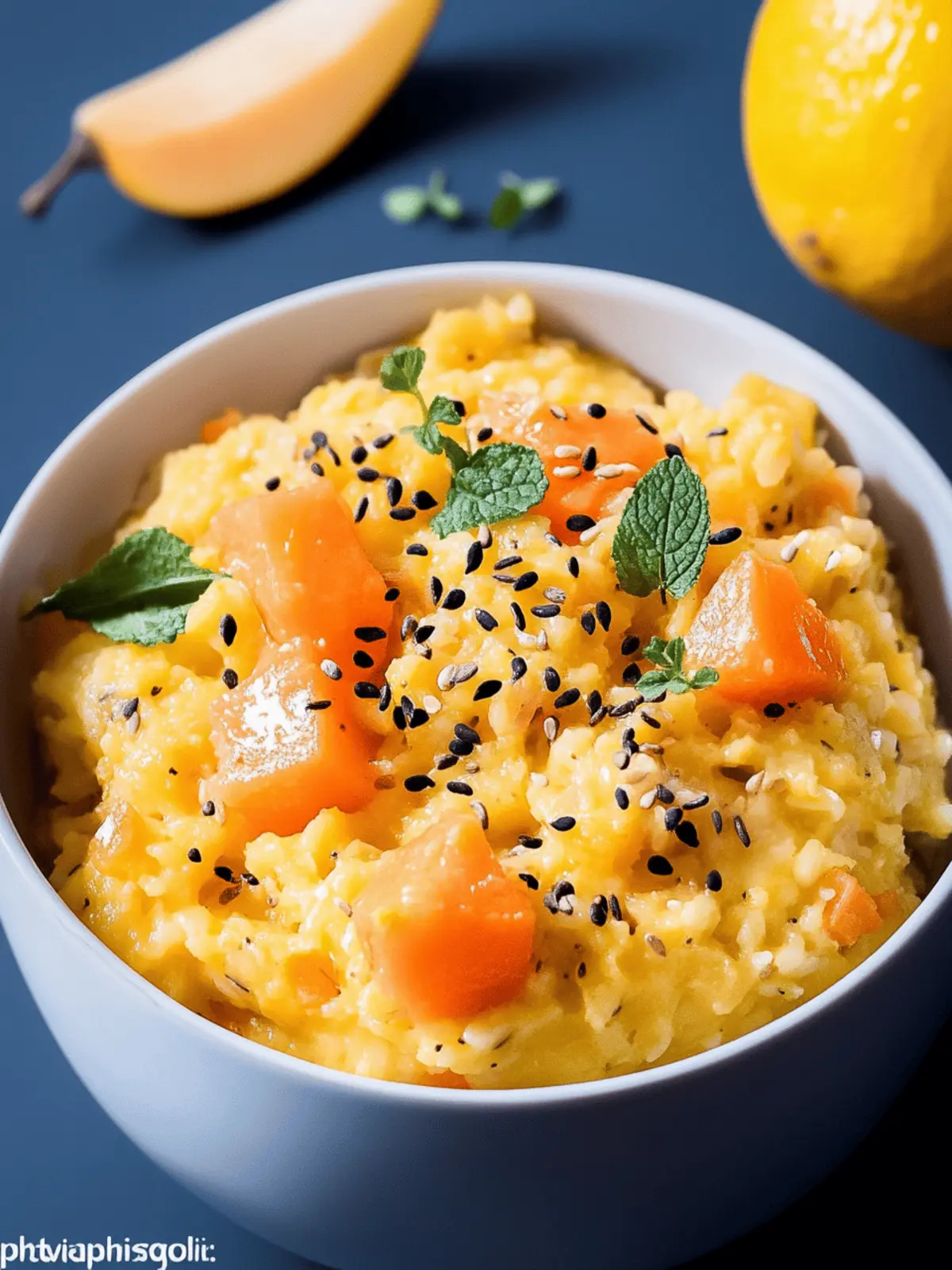 Cremiges Hokkaido Kürbisrisotto Rezept für Herbstgenüsse 2 Cremiges Hokkaido Kürbisrisotto Rezept