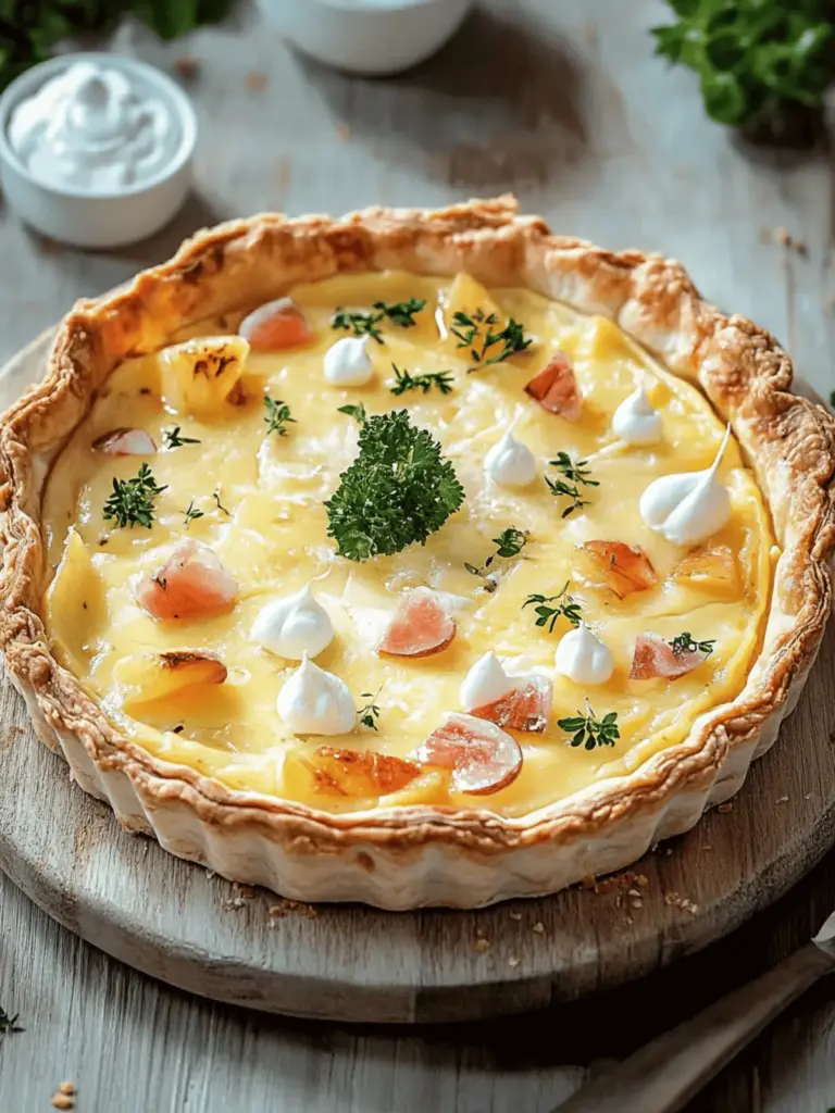 Kohlrabi-Quiche