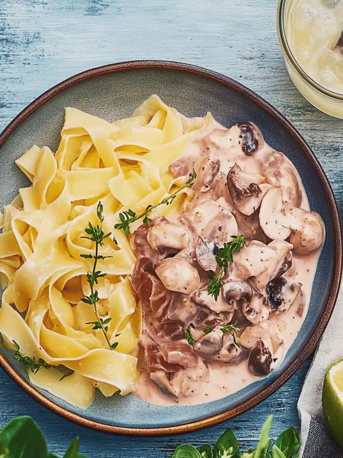 Pasta mit Champignonsoße schnell und cremig genießen 4 Pasta mit Champignonsoße