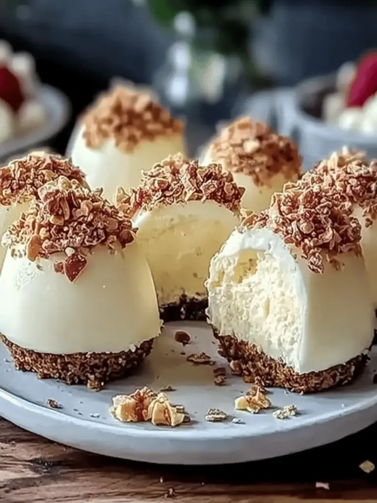 Schnelle Käsekuchen-Kugeln