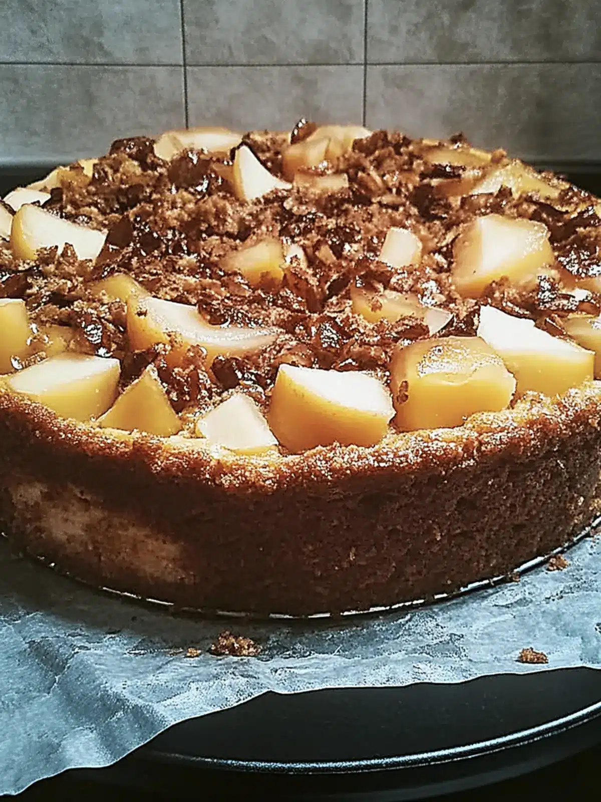 Vollkorn-Apfelkuchen für einen gemütlichen Genuss 2 Vollkorn - Apfelkuchen