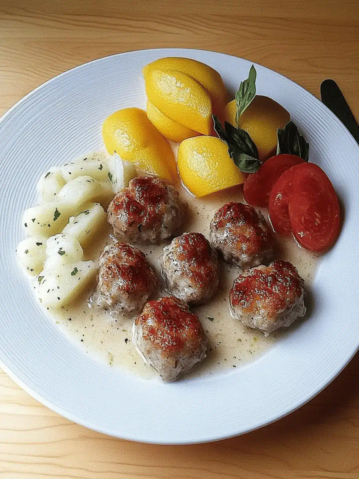 Kohlrabigemüse mit heller Sauce