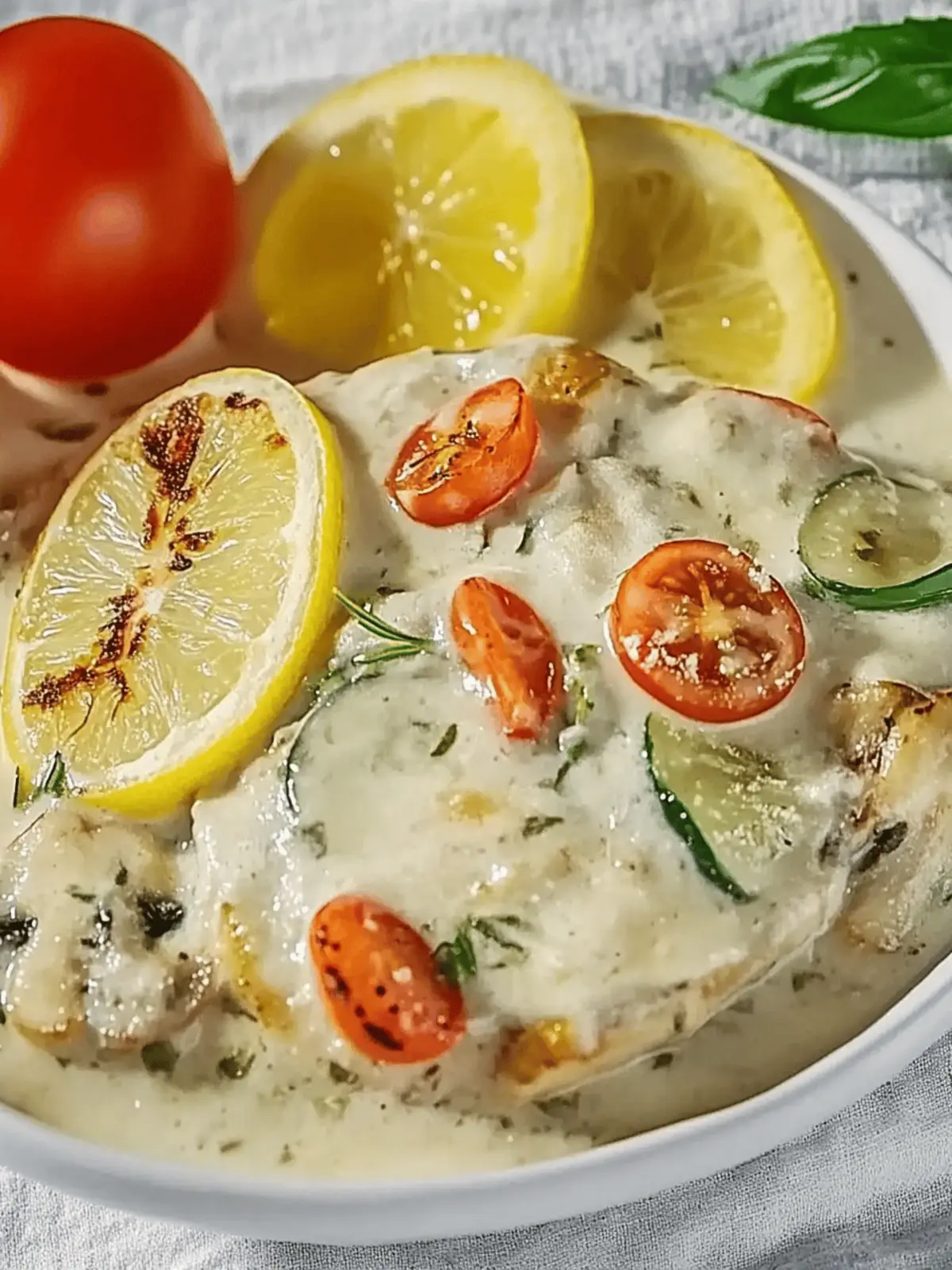 Überbackene Hähnchenbrust mit cremiger Käsekruste 4 Überbackene Hähnchenbrust