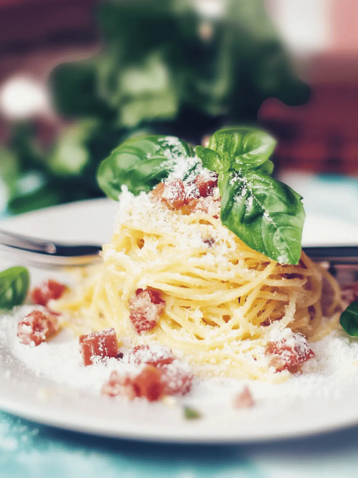 Nudeln mit Schinken-Sahne-Soße in 20 Minuten 2 Noodles with ham cream sauce