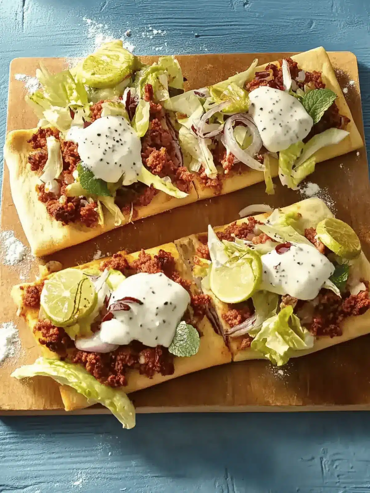 Hackfleischpizza