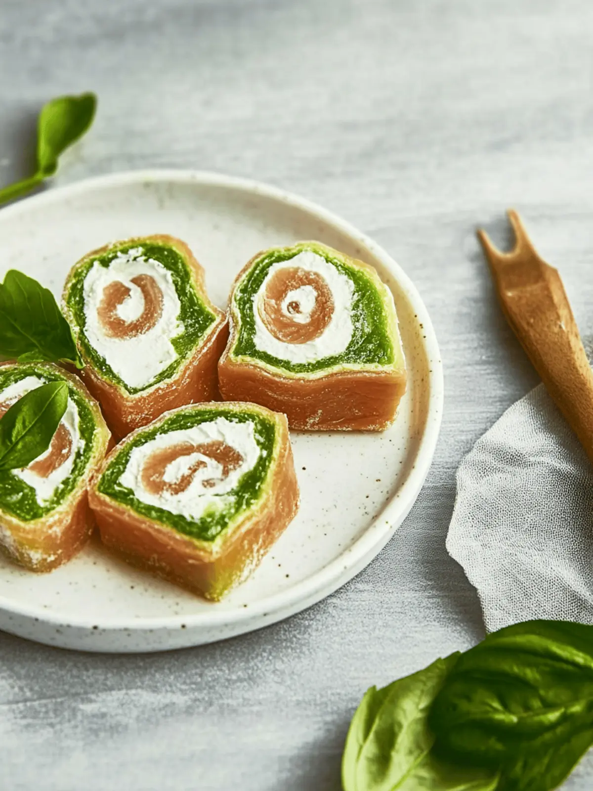 Lachsrolle mit Frischkäse und Spinat für Genussmomente 5 Lachsrolle mit Frischkäse und Spinat