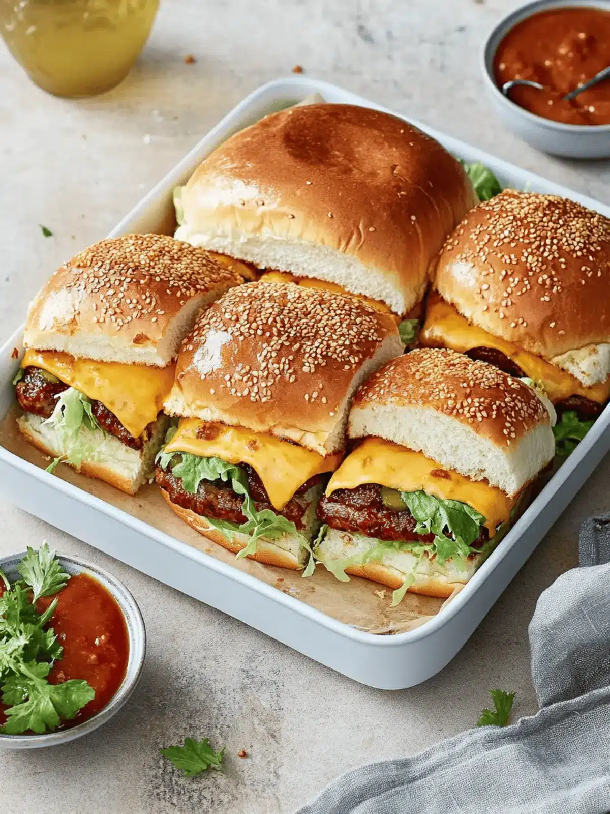 Low Carb Cheeseburger-Auflauf mit Hackfleisch