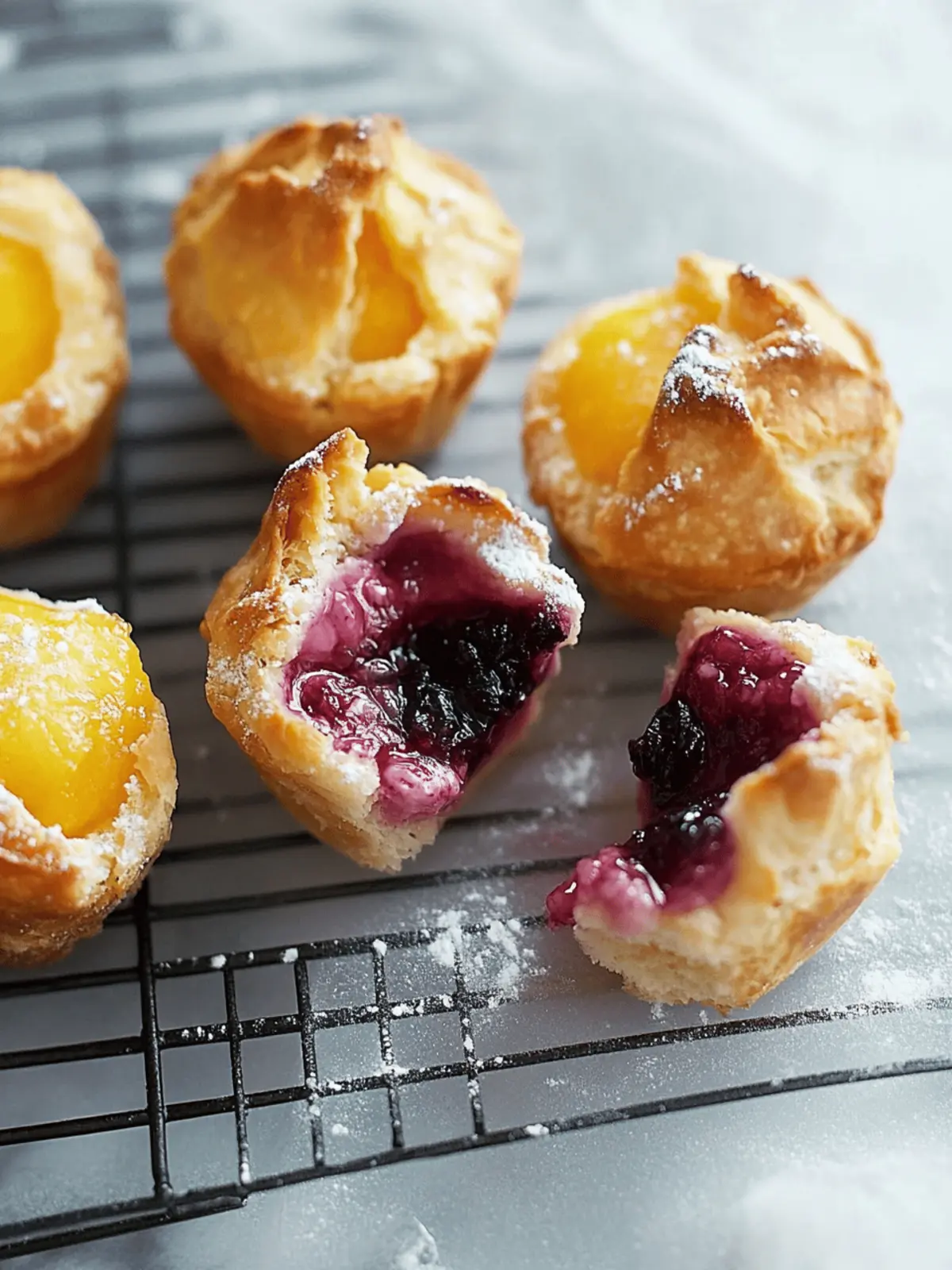 Brombeer-Käsekuchen-Becher