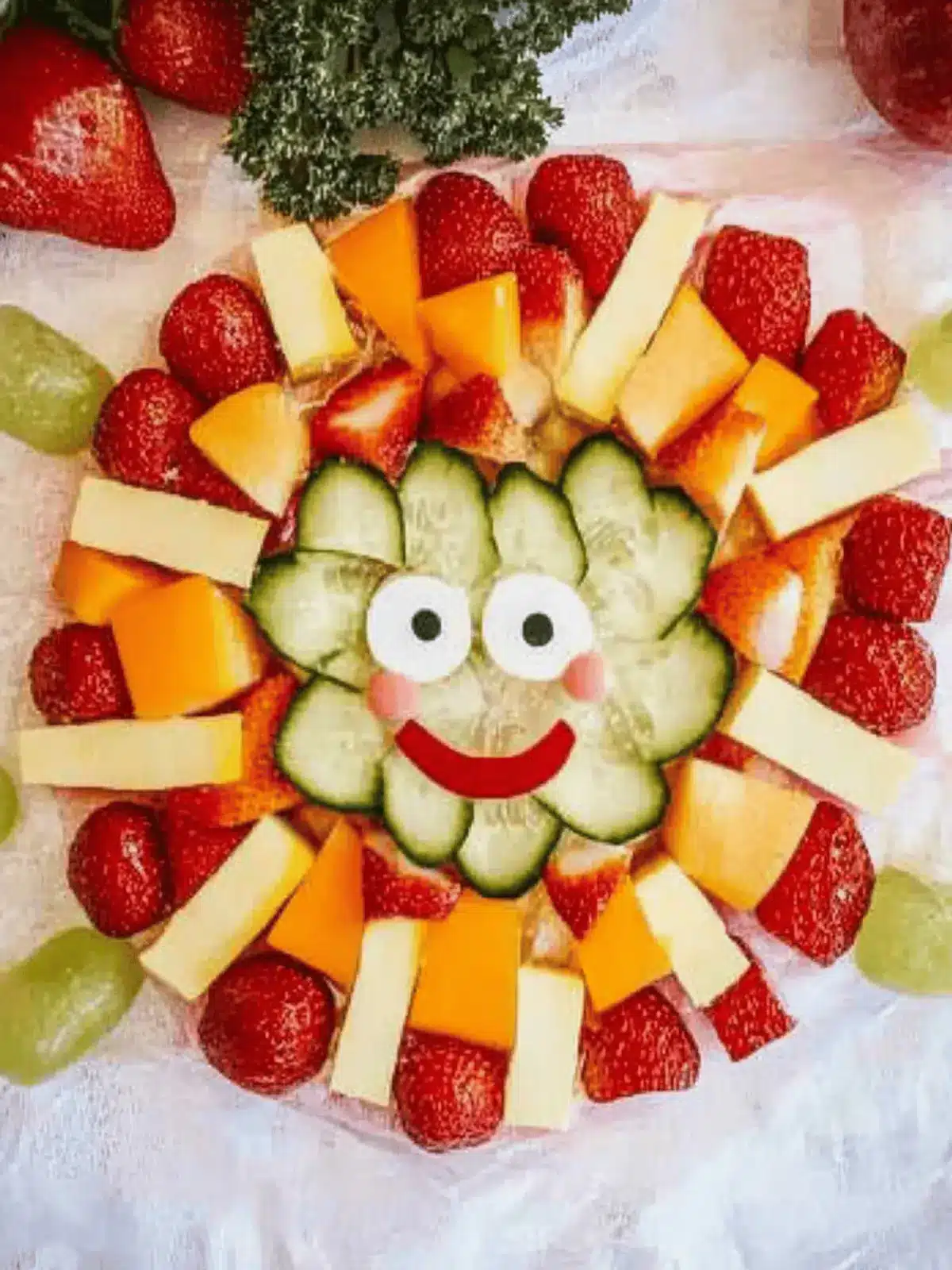 Herzhafte Fingerfood Schultüte zur Einschulung