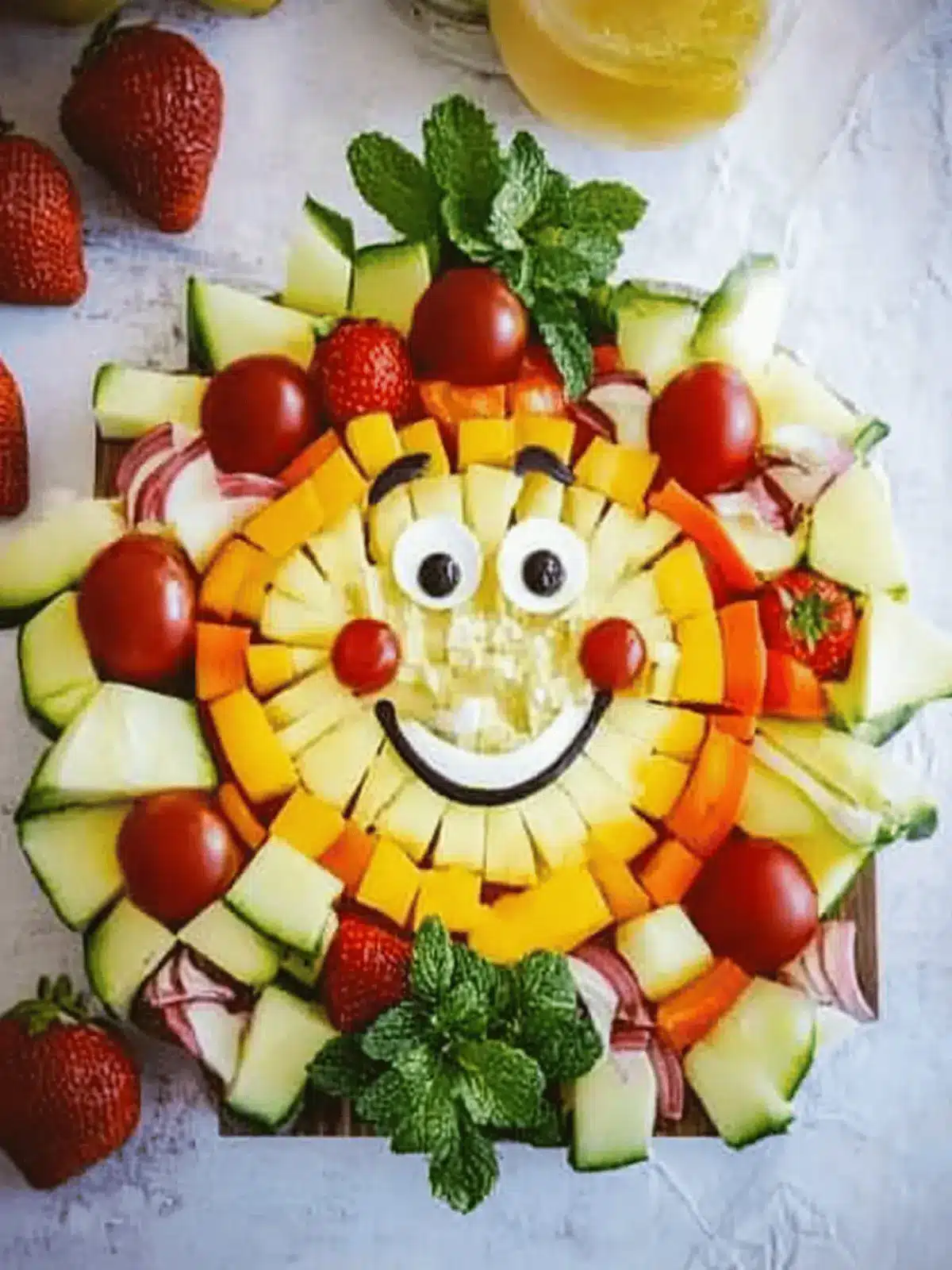 Herzhafte Fingerfood Schultüte zur Einschulung