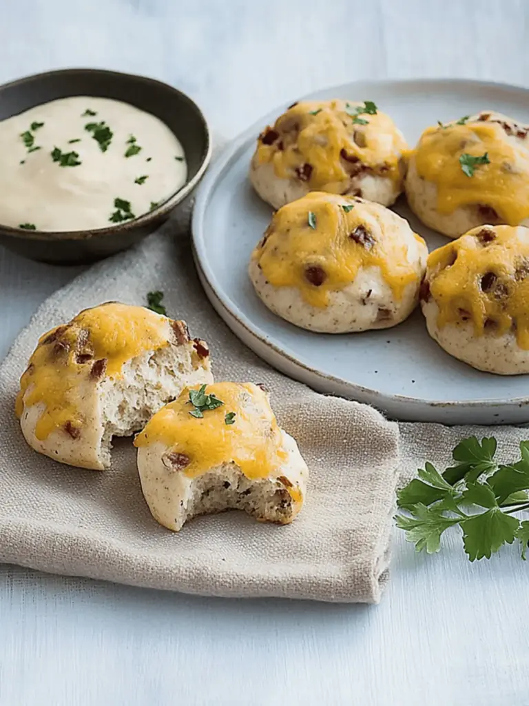 Schinken-Käse-Party-Brötchen