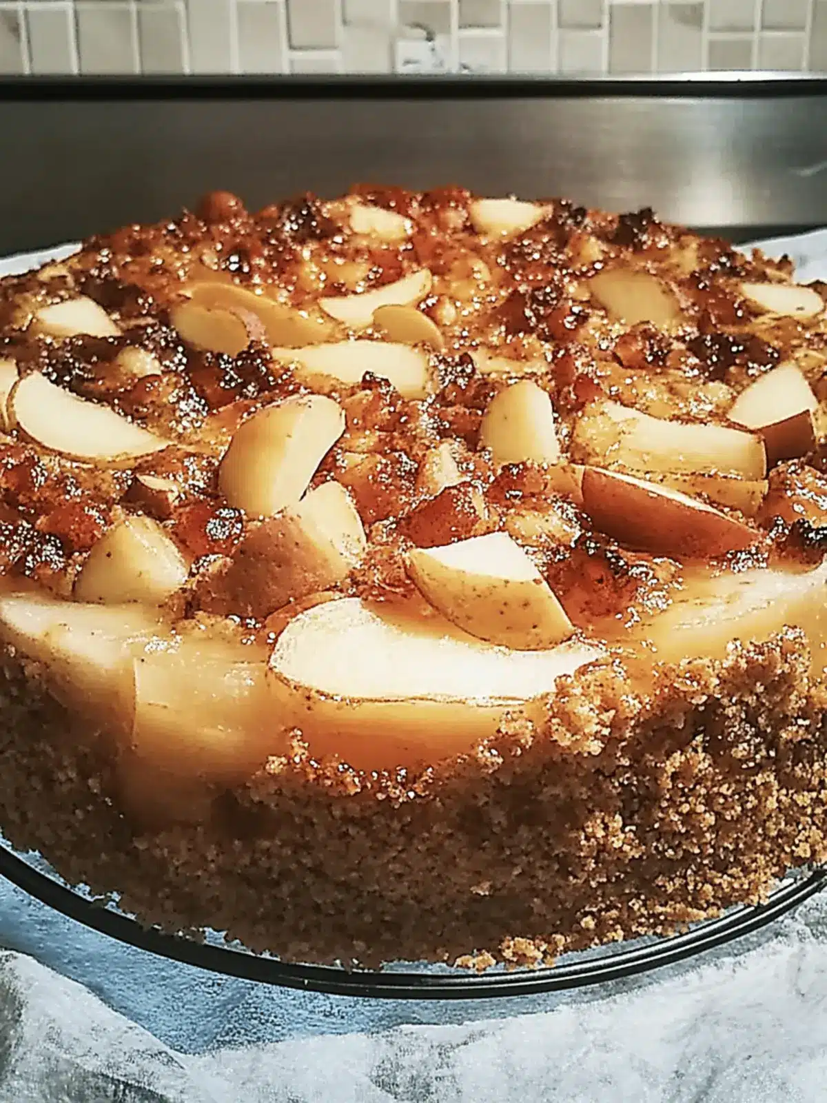 Vollkorn-Apfelkuchen für einen gemütlichen Genuss 3 Vollkorn - Apfelkuchen