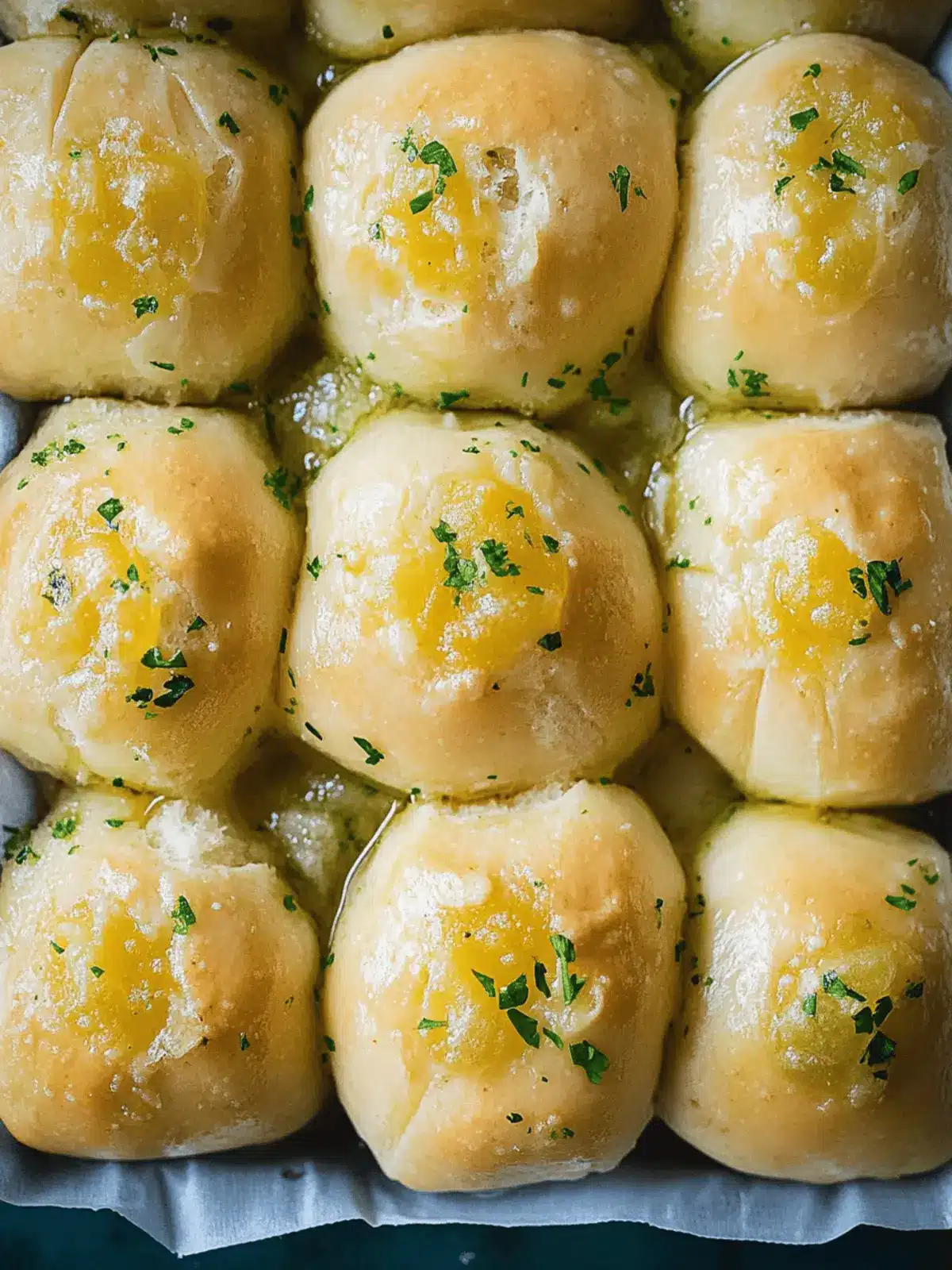 Perfekte Knoblauch Brötchen für dein Grillfest 4 Knoblauch Brötchen