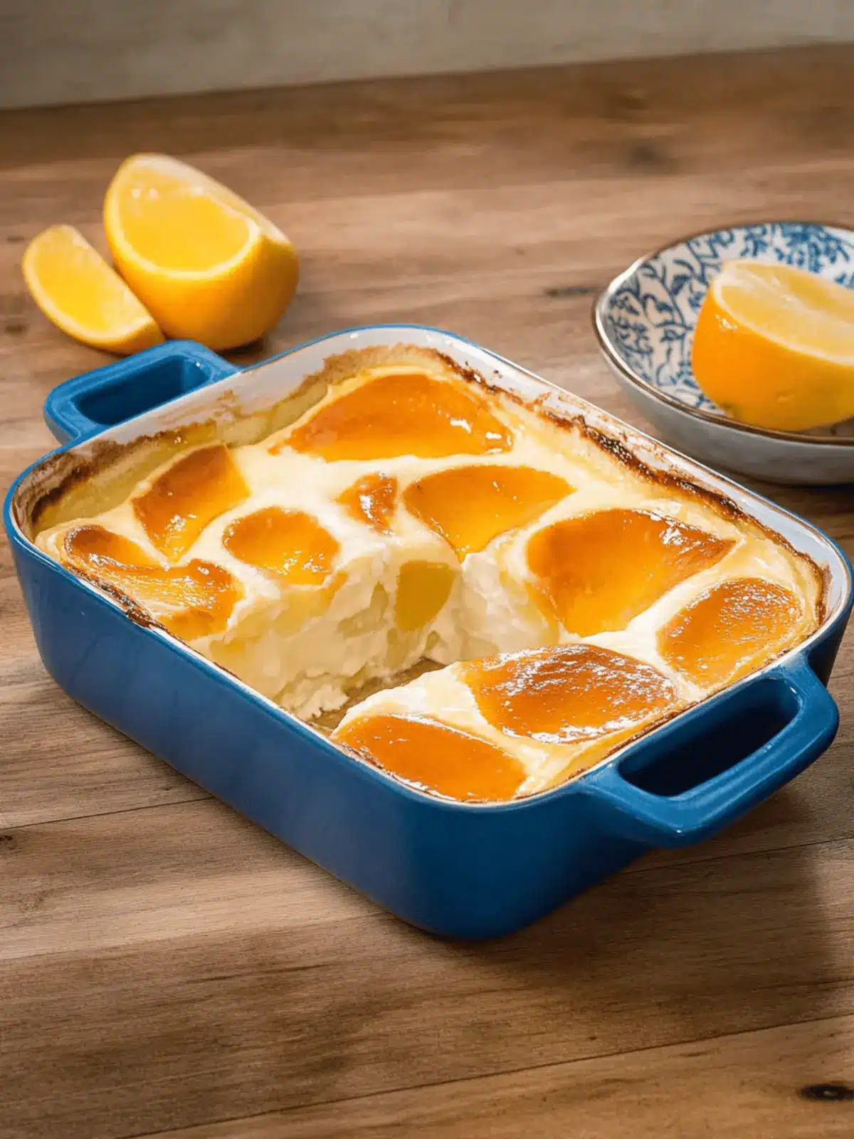 Quark-Grieß-Pfirsich-Auflauf: Ein himmlisches Dessert 4 Quark-Grieß-Pfirsich-Auflauf