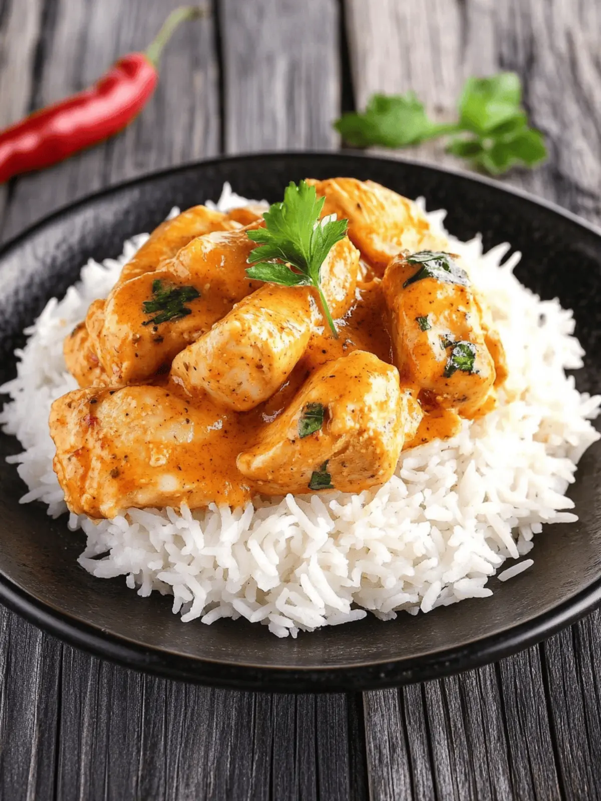 Cremiges Kräuter-Hühnchen mit Basmati-Reis genießen 4 Enjoy creamy herb chicken with Basmati rice