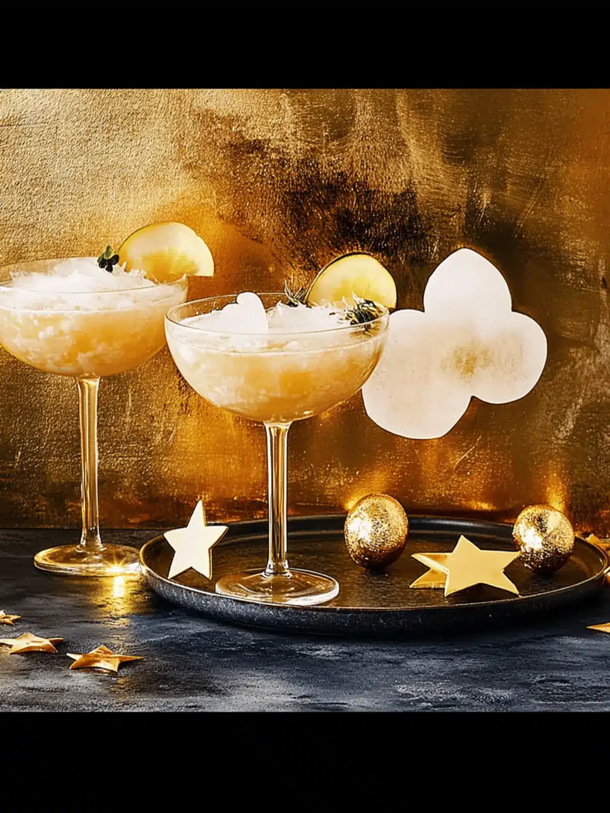 Lebkuchen-Granita mit Prosecco für Festtagsfreude 4 Lebkuchen-Granita mit Prosecco