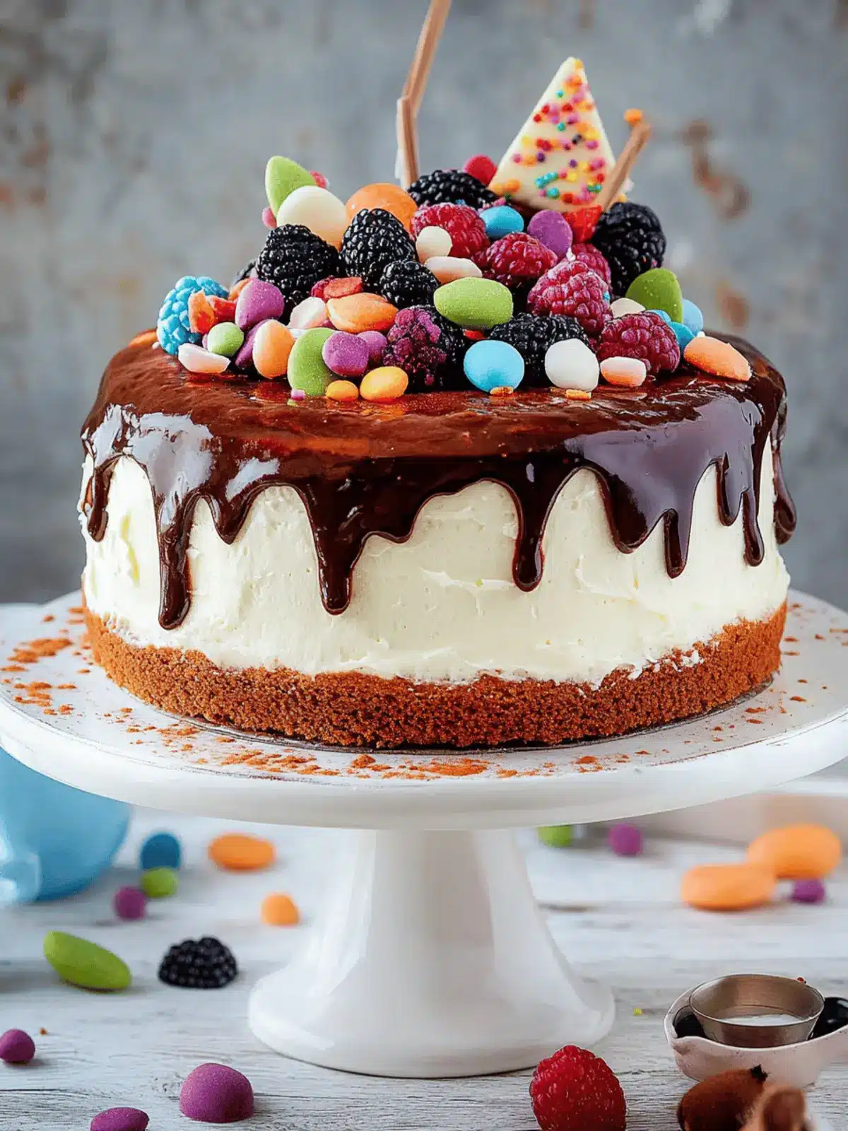 Einfache Einschulungstorte