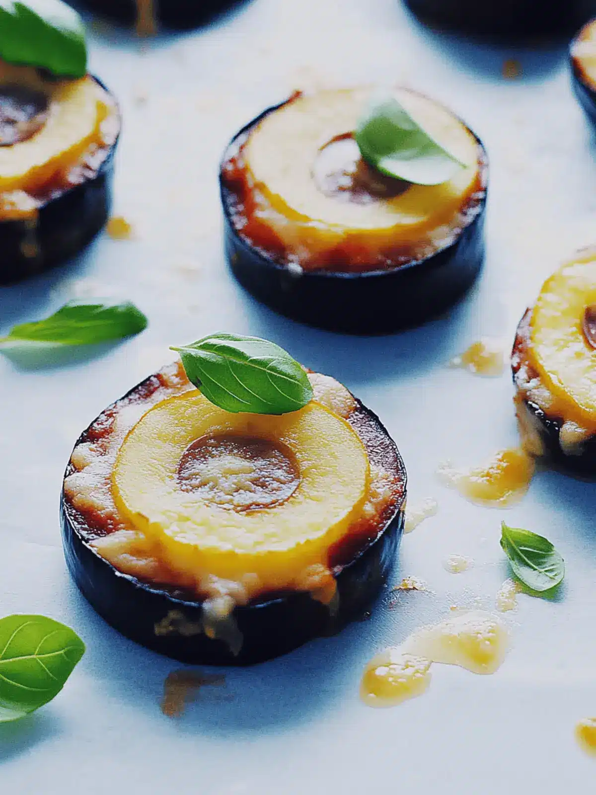 Mini-Auberginen-Pizzas für gesunde Genussmomente 3 Mini-Auberginen-Pizzas