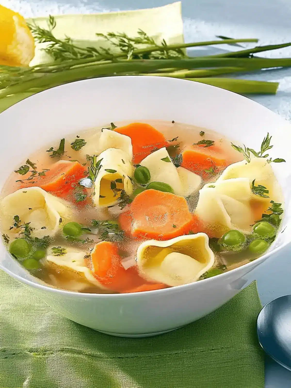Tortellini-Suppe