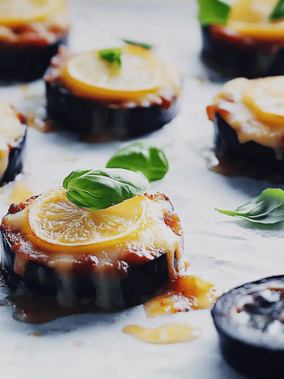 Mini-Auberginen-Pizzas für gesunde Genussmomente 5 Mini-Auberginen-Pizzas