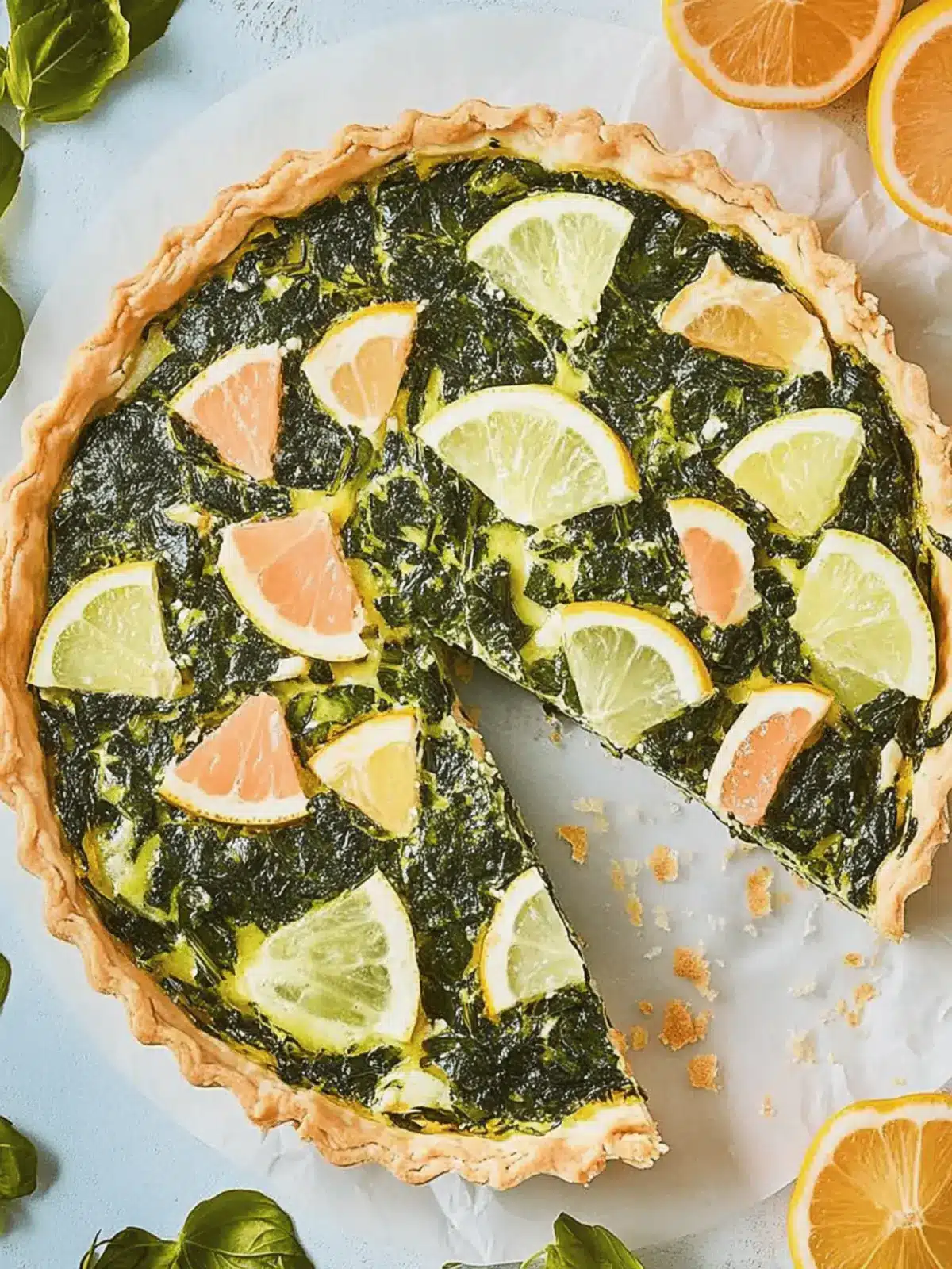 Lachs-Quiche