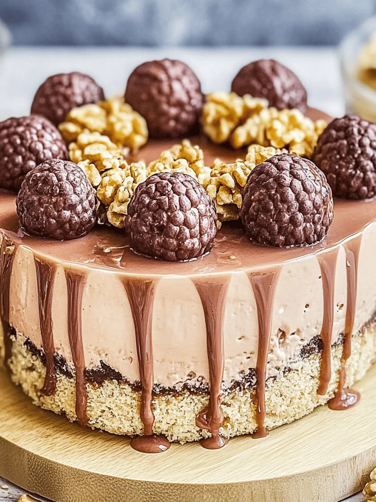 Ferrero Rocher Torte ohne Backen