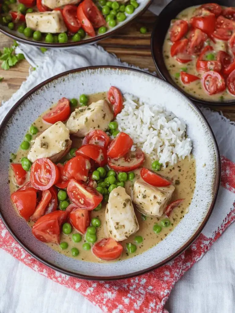 Quick chicken skillet with mustard sauce
