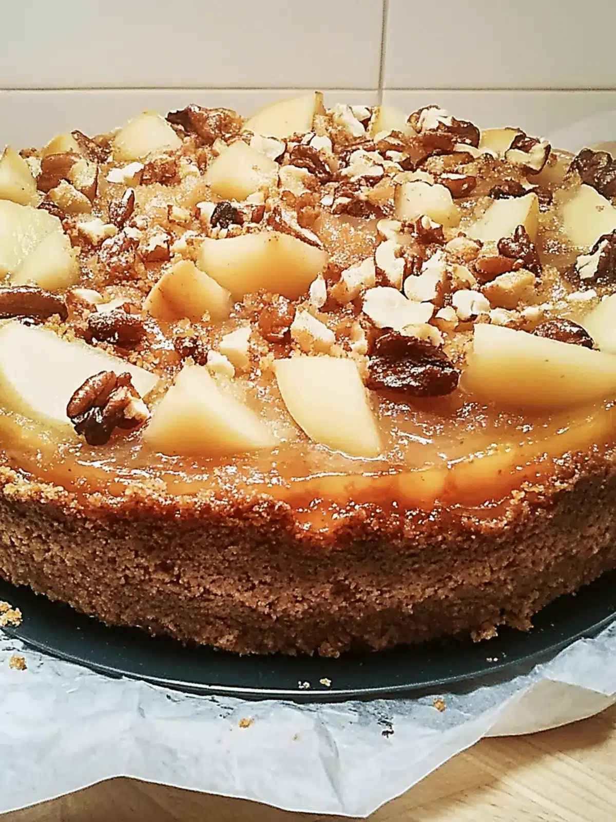 Vollkorn-Apfelkuchen für einen gemütlichen Genuss 4 Vollkorn - Apfelkuchen