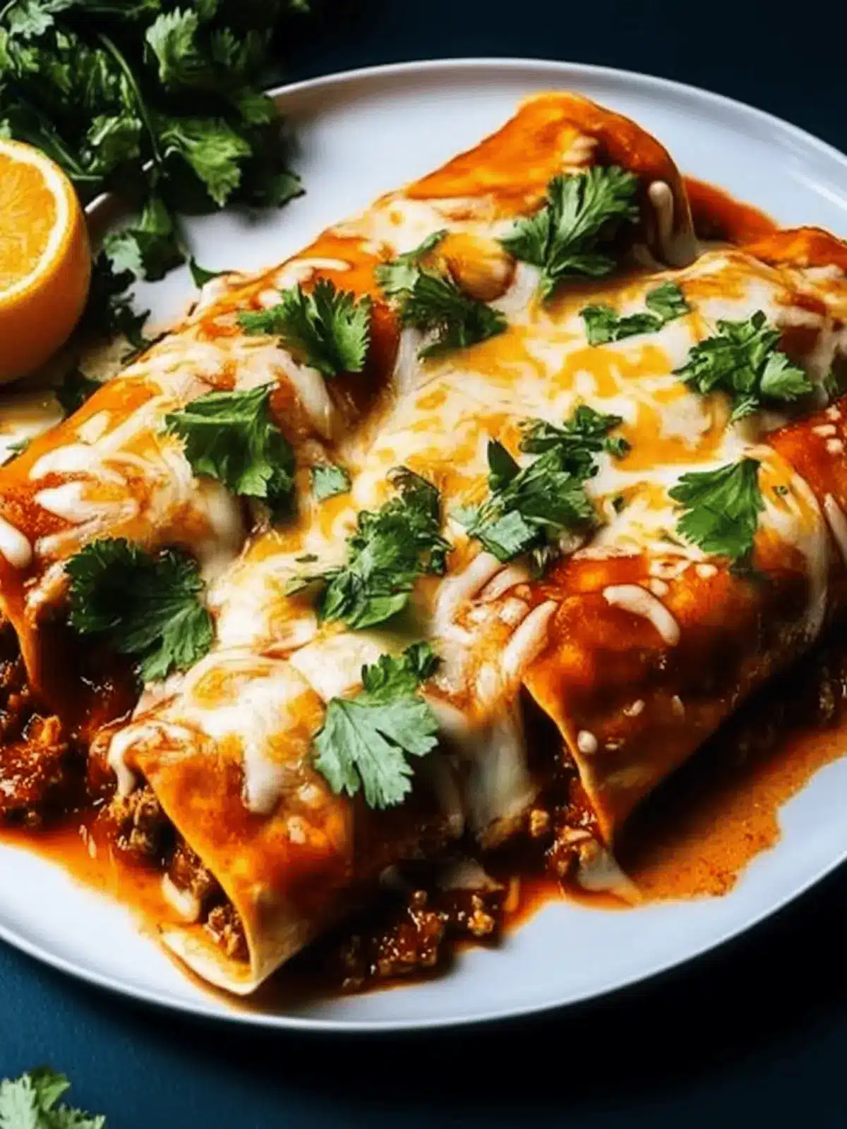 Hähnchenbrust Enchiladas – Ein einfaches Hit-Rezept 5 Hähnchenbrust Enchiladas