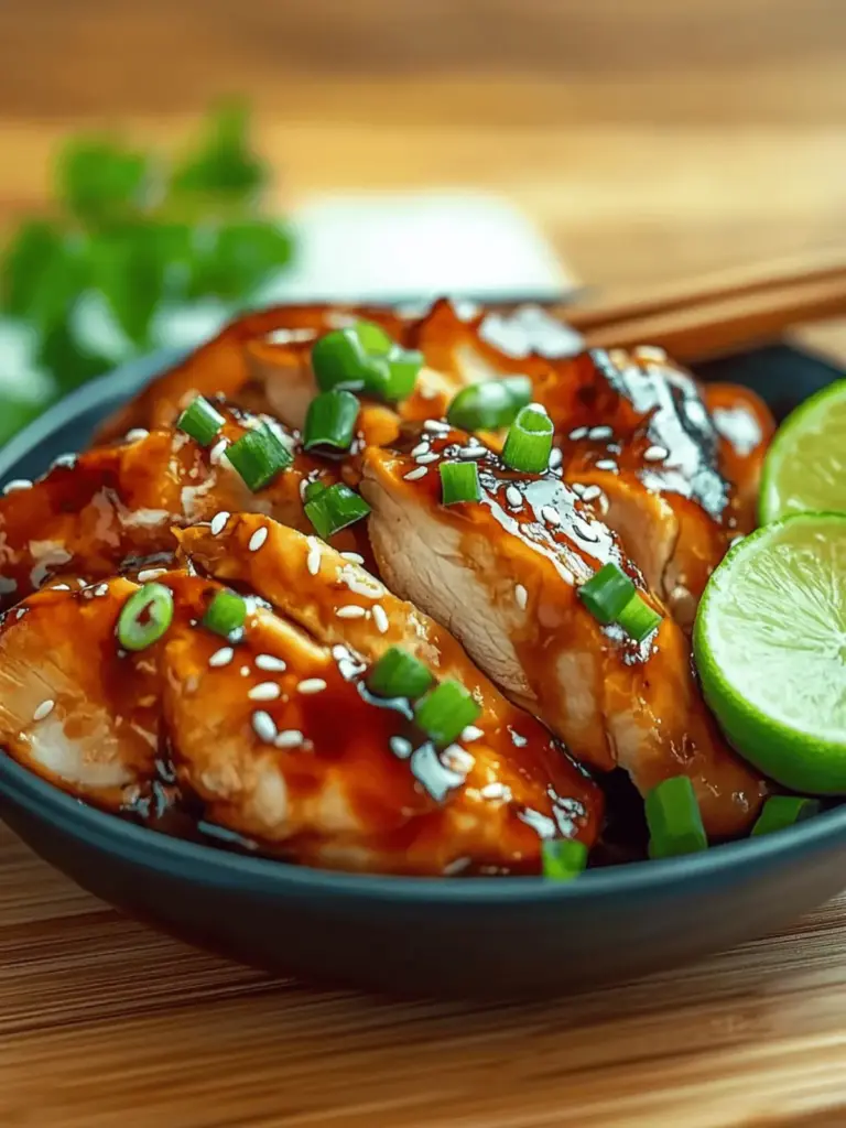Saftiges Teriyaki-Hühnchen