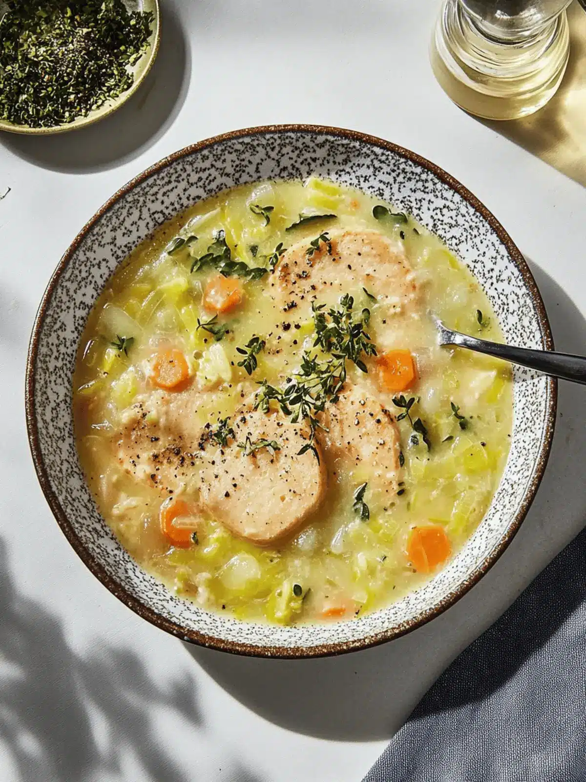 Kartoffelsuppe mit Wiener Würstchen für kalte Tage 3 Kartoffelsuppe mit Wiener Würstchen