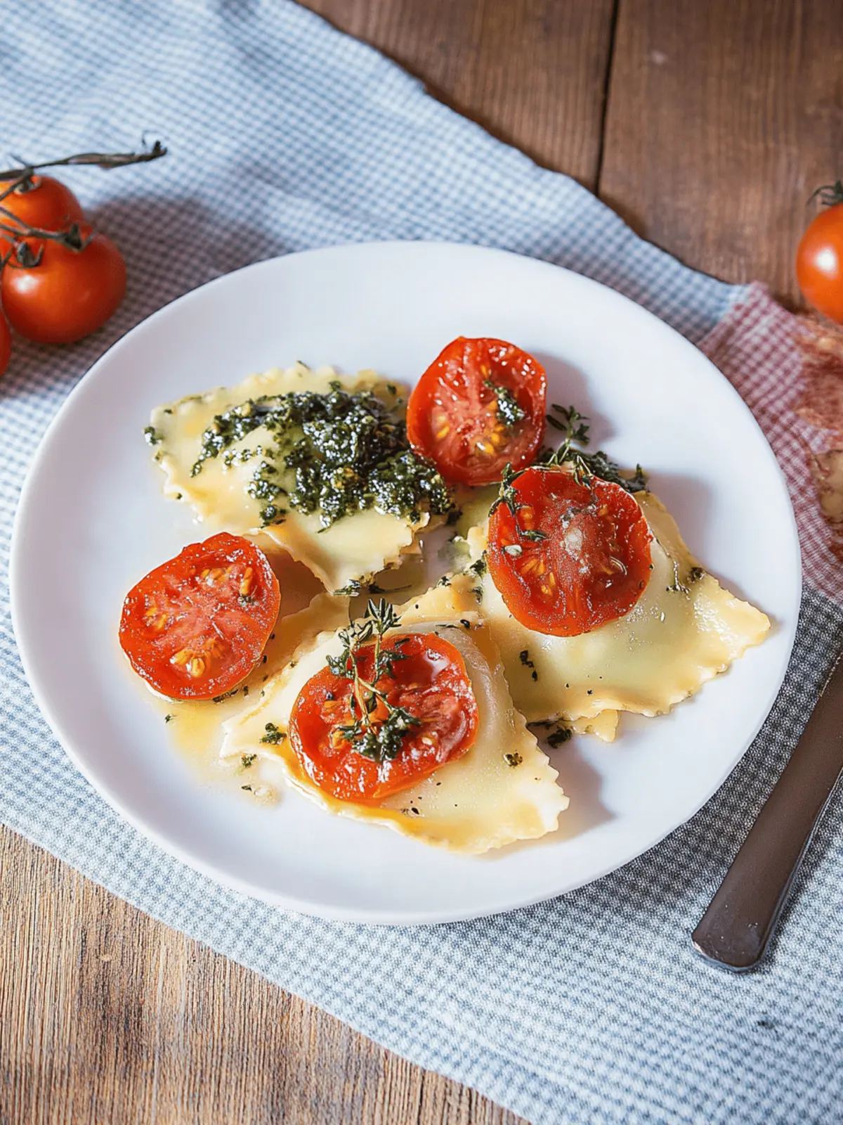 Spinat-Ricotta-Ravioli: Italienische Genussmomente 2 Spinat-Ricotta-Ravioli