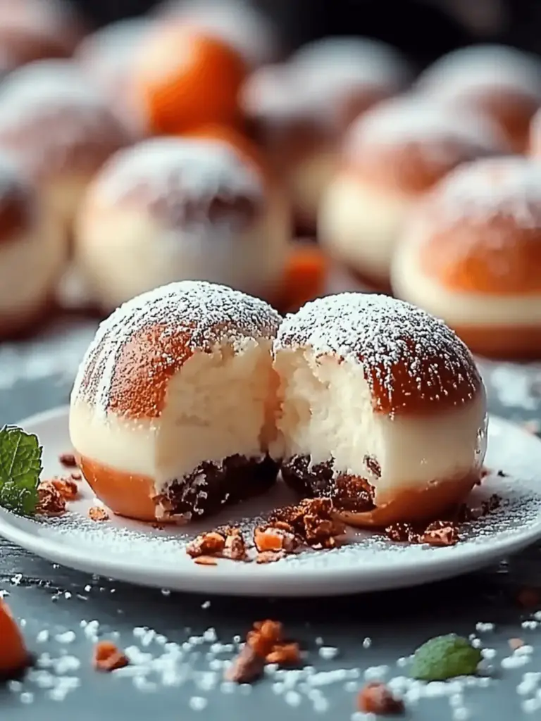 Schnelle Käsekuchen-Kugeln
