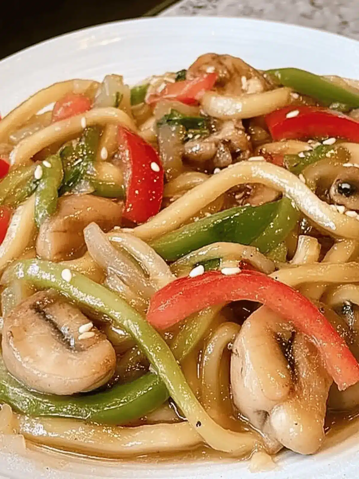 Zweierlei Udon-Nudelsuppen