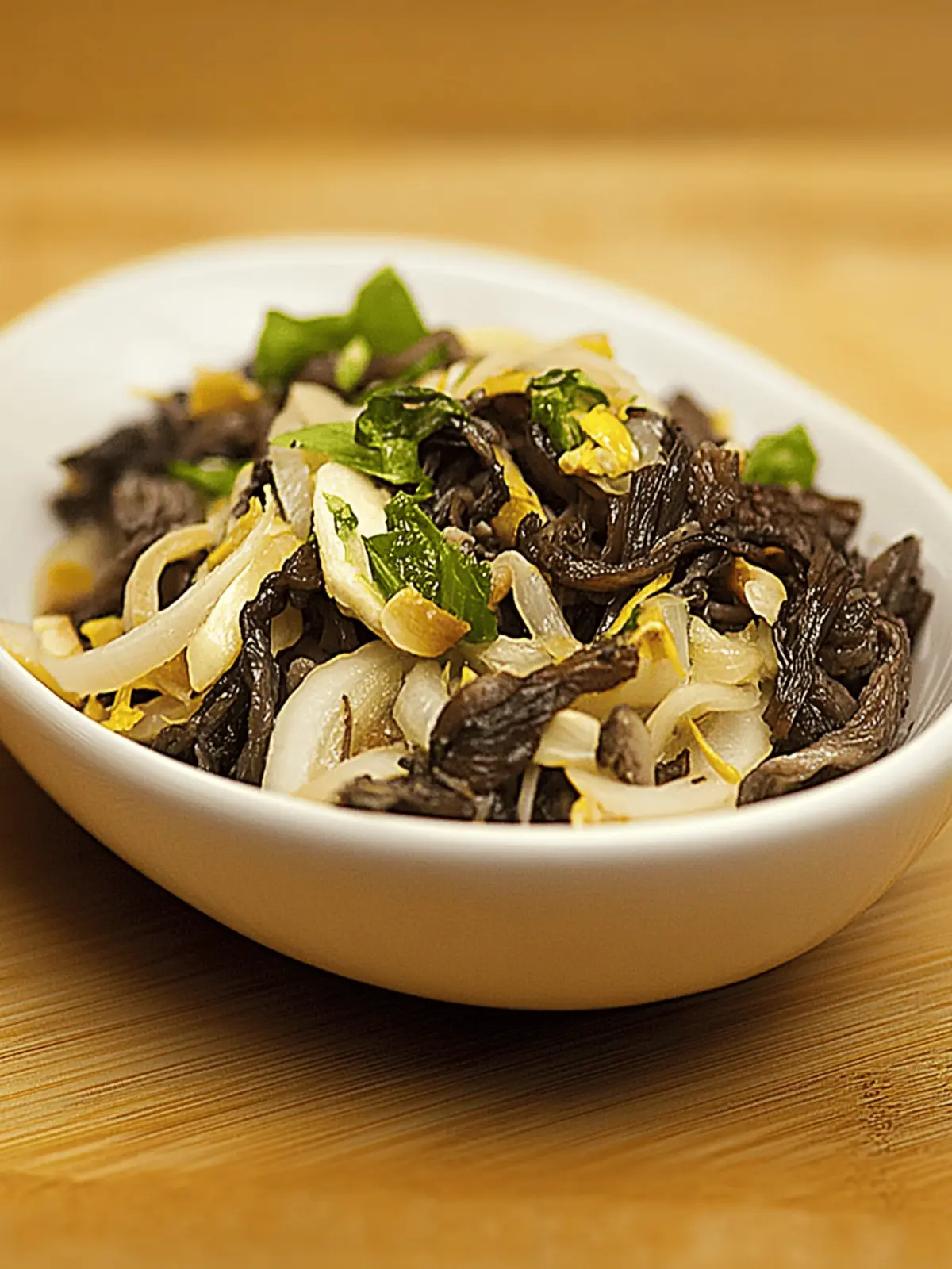 Fried Udon-Noodles with Beef
