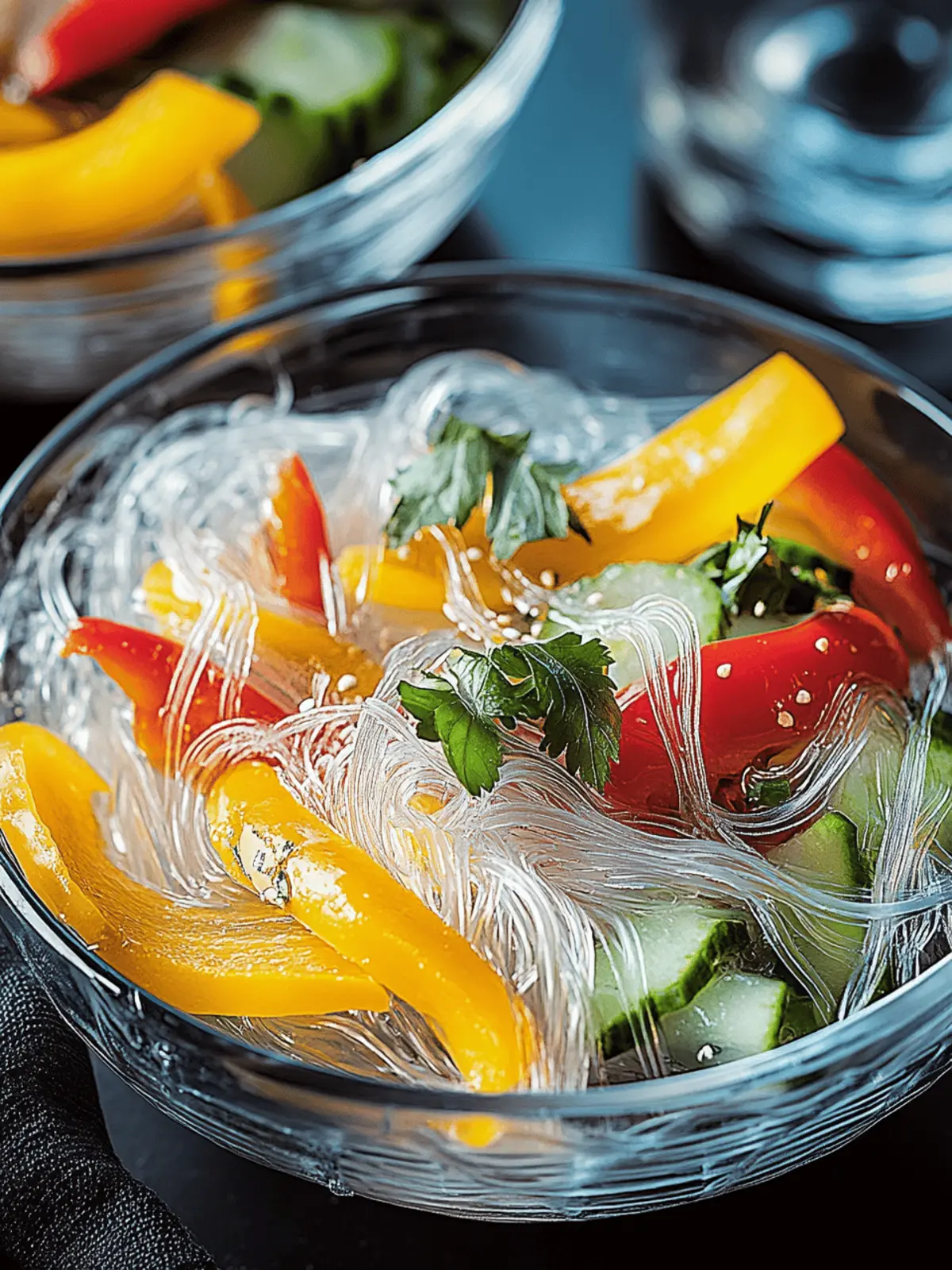 Bunter Glasnudelsalat