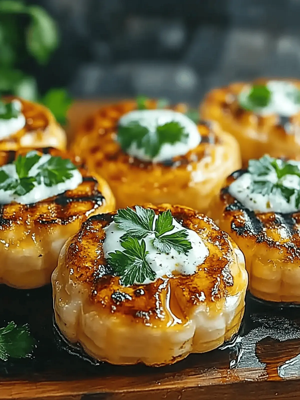 Scharf Gegrillte Blumenkohlsteaks für Grillliebhaber 3 Scharf Gegrillte Blumenkohlsteaks