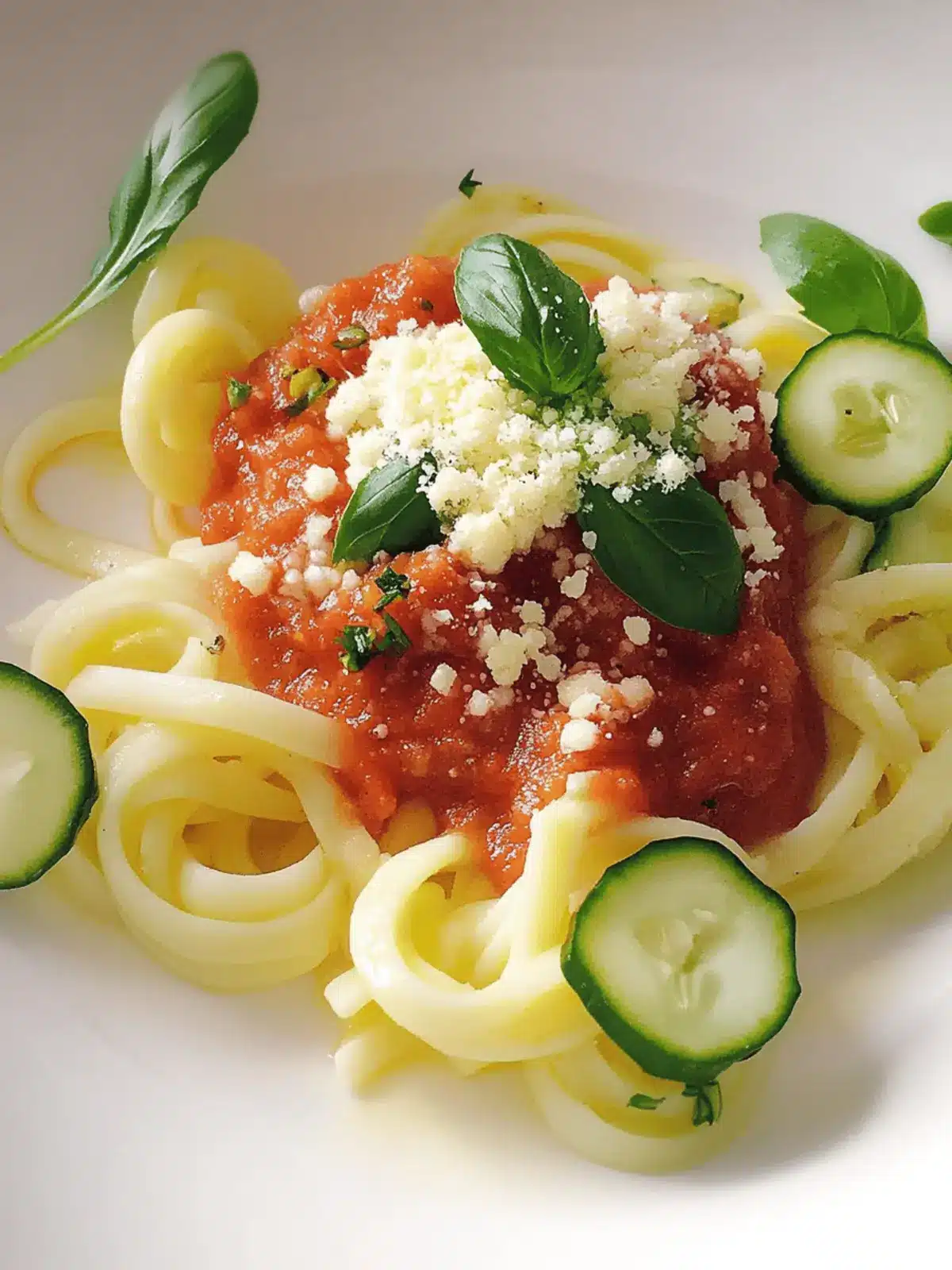 Cremige Zucchini-Tomaten-Pasta für Genuss ohne Reue 4 Cremige Zucchini-Tomaten-Pasta