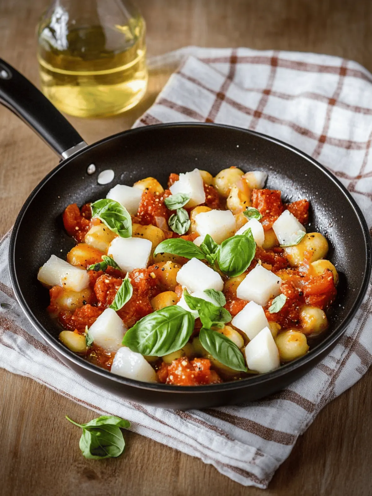 Gnocchi in Tomatensauce für gemütliche Abende 2 Gnocchi in Tomatensauce