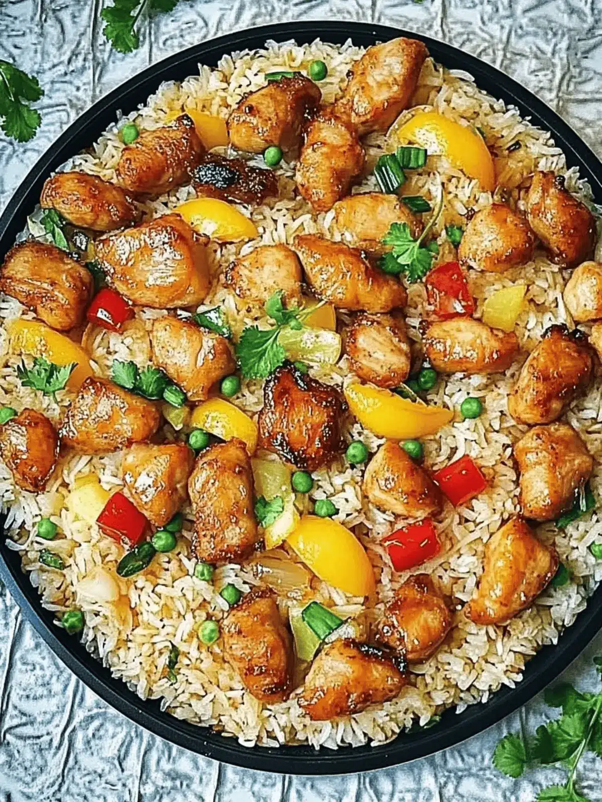 Cremiges Kräuterhühnchen mit Basmati-Reis genießen 4 Creamy herb chicken with basmati rice enjoy